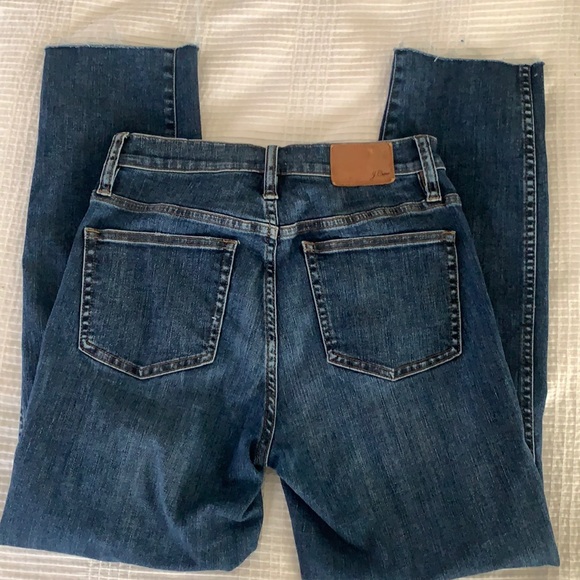 J Crew Denim Jeans 26 Vintage Straight Leg Blue - Picture 7 of 8